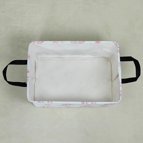 Rectangular Castle Storage Basket