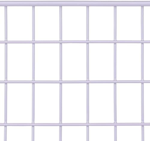 Whitmor 4 Pack Lavender Wire Storage Baskets for Organizing Office, Metal Storage for Pantry, Kitchen Bins & Freezer