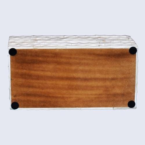 Handicrafts Home Decorative Organizer Box 10x5 – Large Keepsake Box with Lid, Modern Decorative Storage Box, Bohemian Coffee Table Décor, Jewelry & Memory Box, Decorative Accent Box for Home Décor
