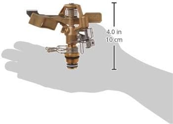 3-Pack Orbit 1/2" BRS Sprinkler Head, Connection, Silver and Gold