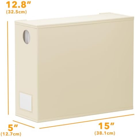 SpaceAid 3 Pack Bed Sheet Organizers and Storage, Foldable Linen Closet Organizer, Set Folder Keeper With Window XL (Queen & King Size) Bedding Container (Beige)