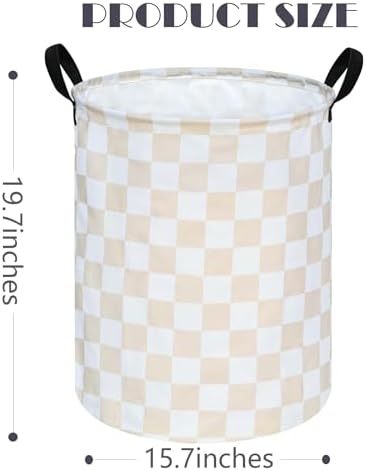 MAIZMZ Girls Laundry Basket Foldable Home Storage Basket Kids Hamper,Toy Box Canvas Organizer Bins for Home/Dorm/Kitchen/Pet/Office/Closet/Shelf/Gift Baskets