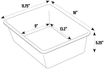 Humble Crew Plastic Storage Bins for Kids, Large Removable Toy Organizer | BPA-free, lightweight, fits cubbies and bookshelves, compatible with most toddler shelving for playroom, bedroom, or nursery