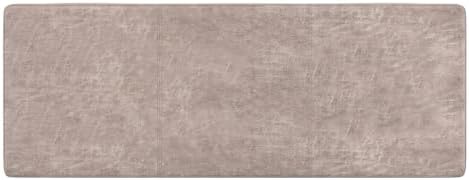 SIMPLIHOME Avalon 48" Wide Vegan Leather Storage Ottoman in Grey | Distressed grey taupe, contemporary lift-top ottoman with high-density foam; rectangle storage bench for living room.
