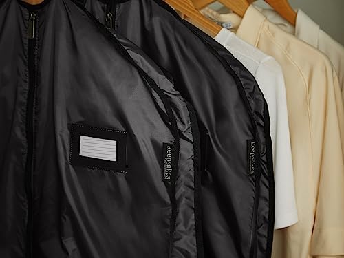 Covermates Deluxe Garment Bag Set for Closet Storage & Travel, 24"W x 52"L