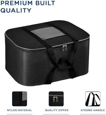 Storite Moisture Proof Nylon Large Size Underbed Storage Bag For Clothes