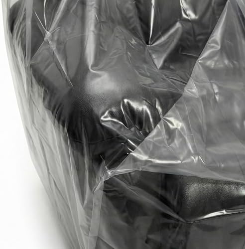 Wowfit 4mil Furniture Cover for Moving, Chair Storage Bag, 34Wx42.1Dx65/48H