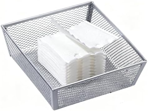 Neudeco Silverware Drawer Organizer, Pack 5, Silver