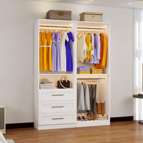 Closet System with Hanging (YG0912-WHITE)