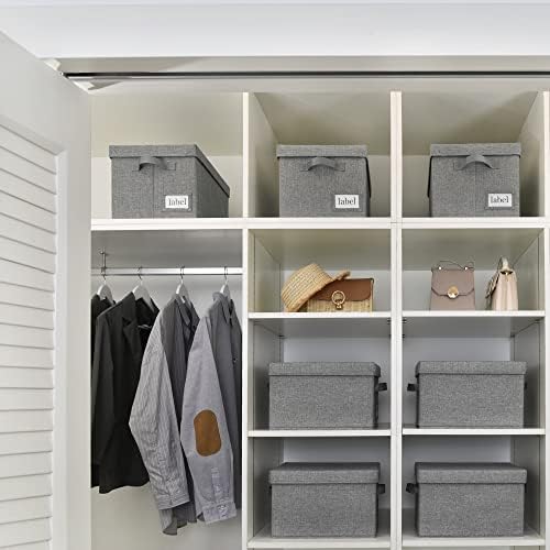 GRANNY SAYS Storage Bins with Lids, Decorative Storage Boxes with Lids