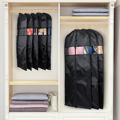 Univivi Garment Bag Suit Bag for Storage and Travel, 60 Inch, Set of 12