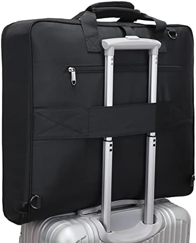 Modoker Carry On Garment Bags for Travel Hanging Clothes Suit Bag Luggage Organizer, Foldable Suit Carrier Gift for Men Women