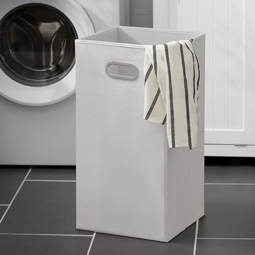Tilt-Out Laundry Hamper Storage Cabinet, Multi Size, White