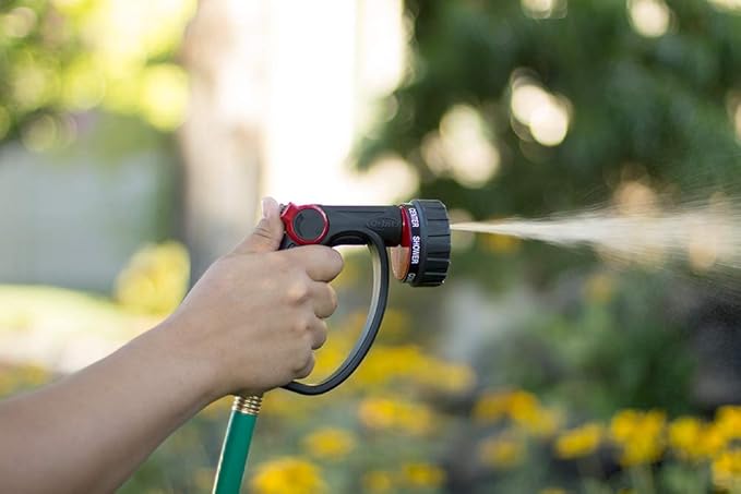 Orbit 58993 7-Pattern Watering Nozzle with Thumb Control,Black,(Pack of 6)