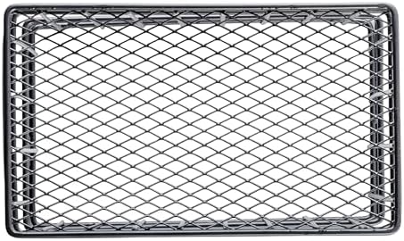 G.E.T. 7" x 4 1/4" Gray Rectangular Storage Metal Basket