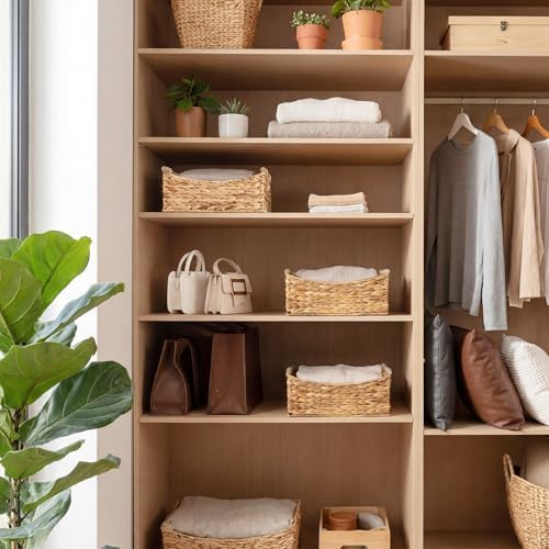 StorageWorks Large Wicker Baskets for Organizing,Pantry Storage Bins,1-Pack
