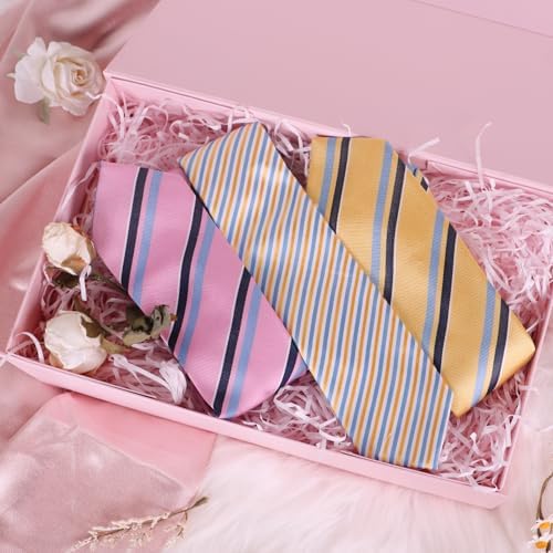 LFBOX Pink Gift Box with Magnetic Lid 1 Pack | Large Bridesmaid Groomsman Proposal Boxes,13.8x8.3x4.4 in, Collapsible Rectangle Storage Box