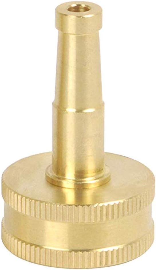 Rocky Mountain Goods Jet Nozzle for Garden Hose - Solid Brass Sweeper Hose Nozzle for High Pressure Cleaning - Leakproof Rubber Washer - Great for Cleaning Car, Siding, Driveway