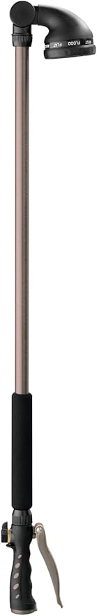 Orbit 56582 9 Pattern Turret Wand with Ratcheting Head, 36", Bronze