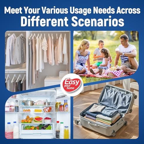 5 Gallon Storage Bags with Handle&Bottom for Clothing Blanket