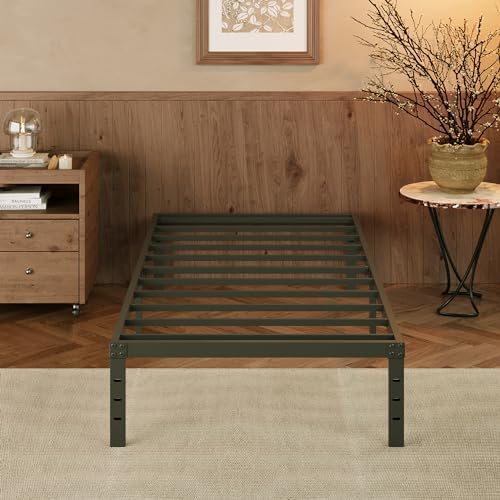 EMODA 14 Inch Twin XL Bed Frames with Cover