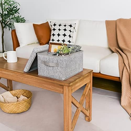 GRANNY SAYS Storage Bins with Lids, Decorative Storage Boxes with Lids