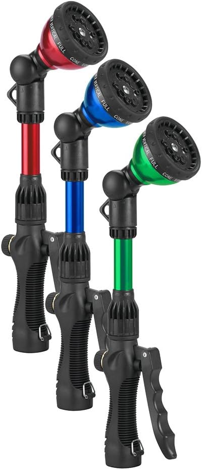 6-Pack Orbit 14-Inch 10-Pattern Front Trigger Ratchet Head Wand, Color May Vary