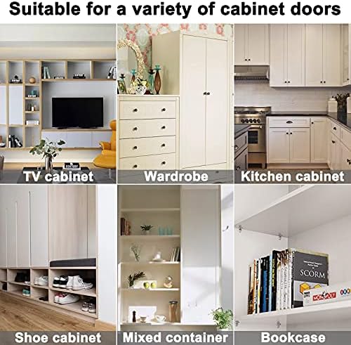 104Pcs Shelf Pins Kit,4 Styles Nickel Plated Shelf Support Pegs,Bookshelf Pegs for Shelves,Cabinet Shelf Bracket Pegs Shelf Pins Holders for Kitchen Furniture & Closet ( 5mm & 1/4inch )