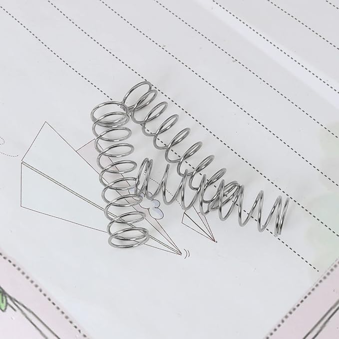 10PCS Pruner Pruning Shear Springs Compatible with Pruners and Trimming Scissors, Stainless Steel