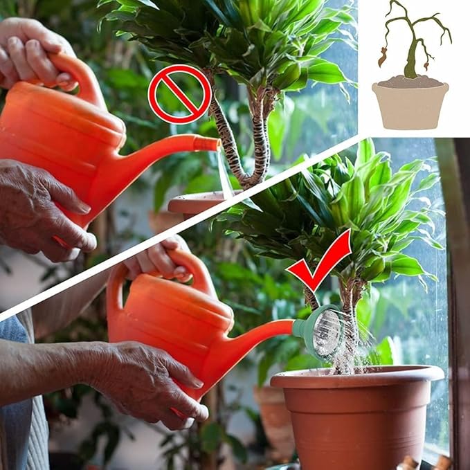 Green Universal Garden Watering Can Rose Head Water Sprinkler Sprayer Fit All Watering Can Rose Spout Cover Nozzle Replacement Garden Tool Gardening Equipment