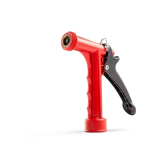 5 Pack Gilmour 804742-1001 Full Size Poly Farm Nozzle with Threaded Front (474FARM)
