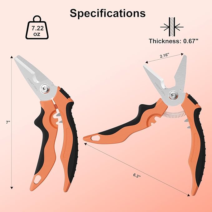 7" Heavy-Duty Multipurpose Gravity Shears – Japanese SUS420J2 Stainless Steel Micro-Serrated Blades, Ergonomic Grip for Gardening, Crafting & Studio Tasks | Safety Lock, Ambidextrous Design (Curved)
