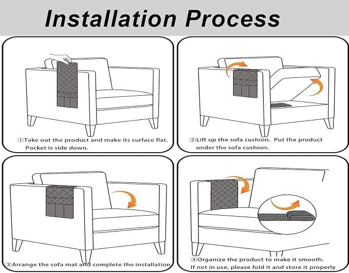 Ntomtuex Sofa Armchair Caddy Remote Control Holder with Water Bottle for Couch Recliner, Armrest Organizer with 7-Pocket Design for Magazines, Eyeglasses, iPad, Phone, Brown