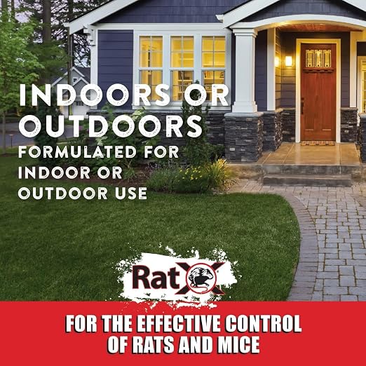 RatX Pellets - Rodent Repellent, Works on All Species of Rats and Mice - 5oz Bag