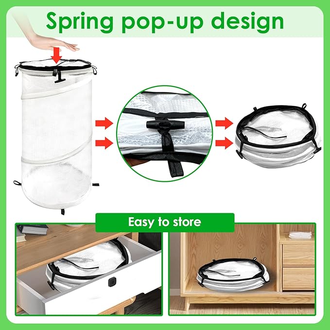 2 Pack Pop Up Mini Greenhouse for Raised Garden Bed Portable PVC Spring-Up Popup Greenhouse Plant Protector and Frost Cover for Young Tomato Plants & Other Plant Seedlings for Frost Rain Proof (black)