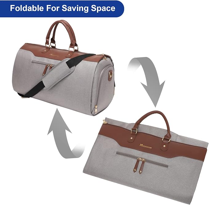 Garment Duffle Bags for Travel,Carry on Garment Bag with Shoe Compartment