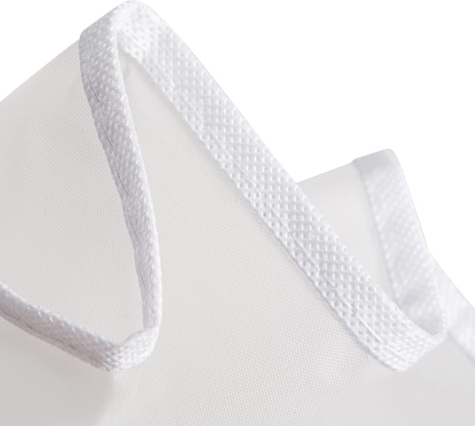 Shoulder Covers Plastic Hanger Covers, Clear, 24"x12"x2", 12 Pack