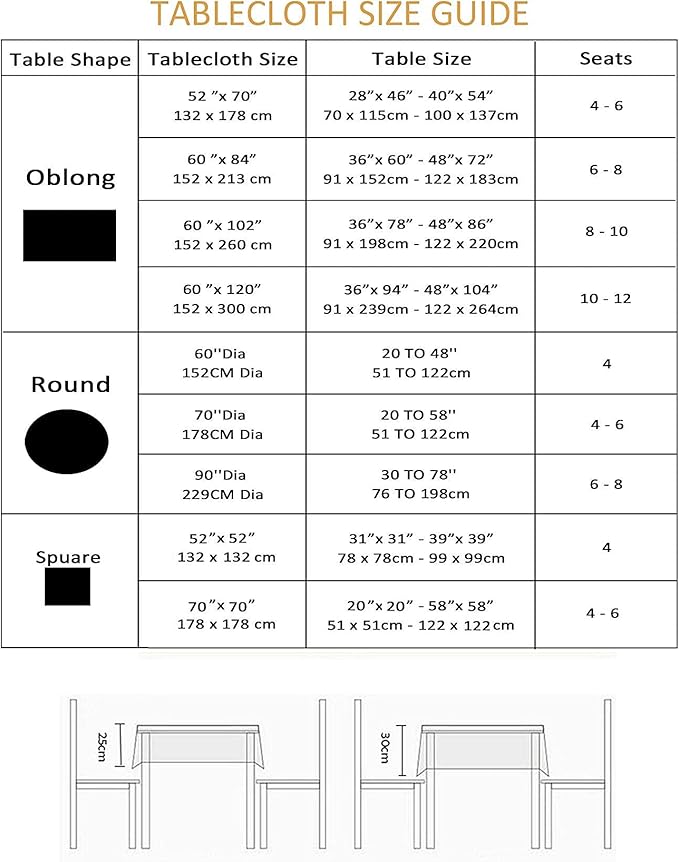 Outdoor Tablecloth Wrinkle-Free Stain Resistant Waterproof Polyester Fabric Table Cover with Zipper Umbrella Hole for Picnic/Party/Dinner/Patio Garden(60×84inch,Zippered,Flax)
