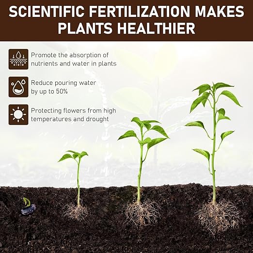 Organic Soil Activators and Plant Fertilizers, Garden Beds for Cultivation, Potting Mix and Seedling Compost, Promoting Plant Rooting (1PCS)