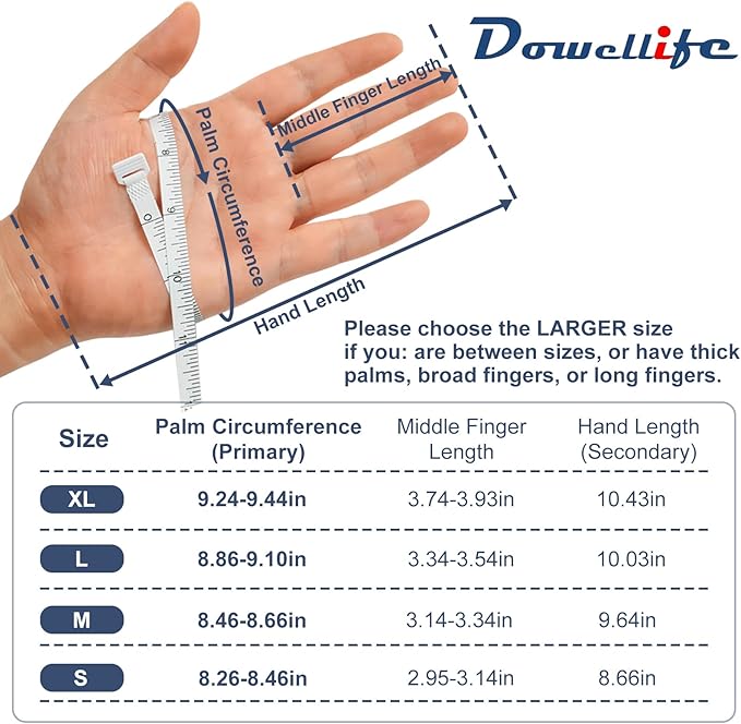 Dowellife Level 5 Cut Resistant Gloves with Silicone Coating, Food Grade Kitchen Knife Safety Gloves, Work Gloves for Chef, Mandoline Oyster Shucking Meat Cutting Wood Carving (Gray Small)