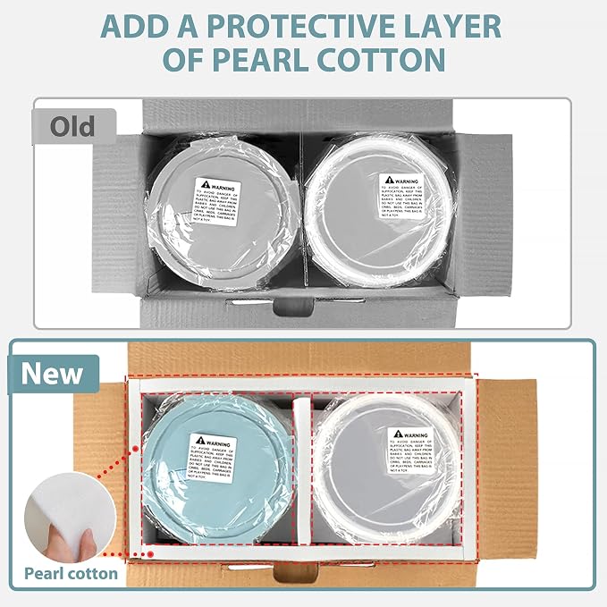 2.5 Cup/20oz Glass Meal Prep Food Storage Containers with lids Set, 4 Pack