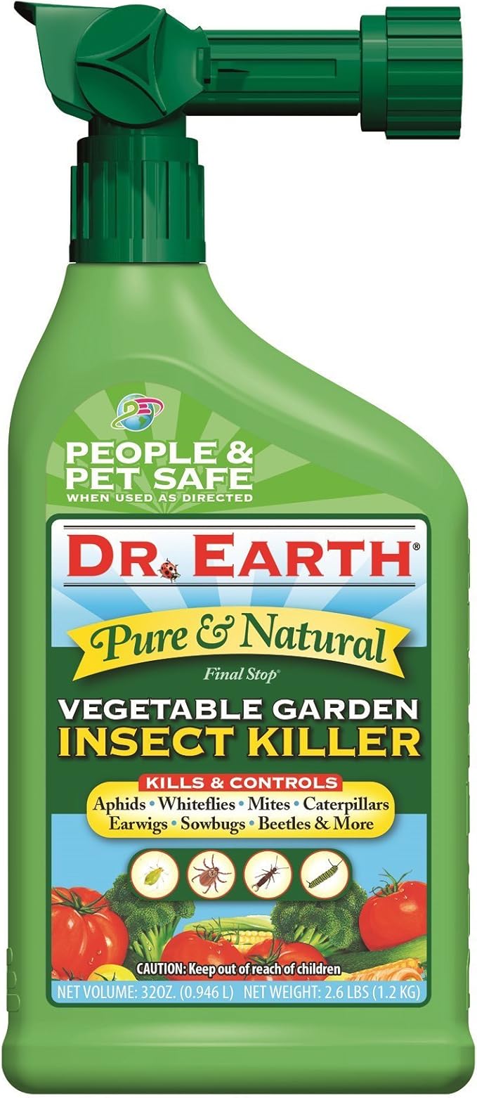 Dr. Earth Final Stop Vegetable Garden Insect Killer 32 oz RTS-(8010)