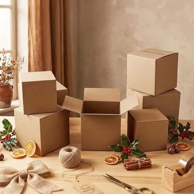 Hoikwo 30 Packs Shipping Boxes Mixed Sizes