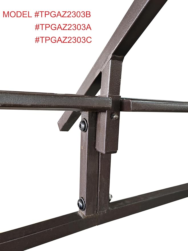 Replacement Canopy Top for the Lowe's allen roth Gazebo Model # TPGAZ2303, TPGAZ2403, TPGAZ2303-ABCD, TPGAZ2403-AC (Grey)