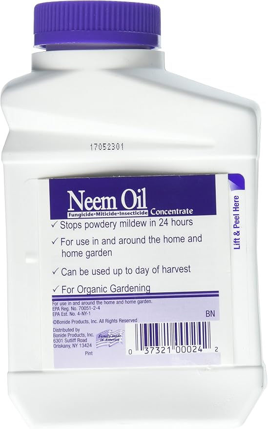 Bonide Neem Oil Fungicide Miticide Insecticide Concentrate 16 fl. oz.
