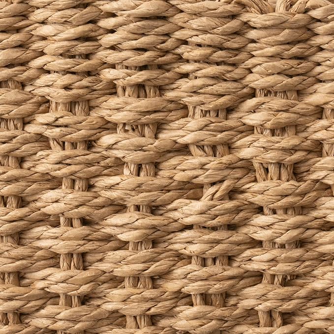 LA JOLIE MUSE Small Wicker Baskets for Organizing, Desert 3 Pack