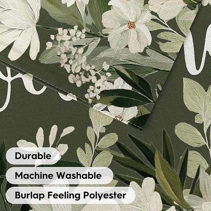 AVOIN colorlife Daisy Spring Flowers Garden Flag 12x18 Inch Double Sided Outside, Seasonal Floral Welcome Yard Outdoor Flag