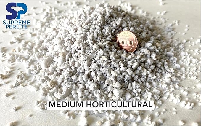 Supreme Perlite 3 Pack Medium Horticultural Perlite for Potting Soil, Seed Starting, Propagation, Organic Gardening & Soil Aeration, 4 Cu Ft Bag
