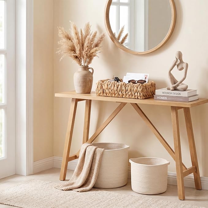 StorageWorks Toilet Paper Storage Baskets, Living Room Organizers