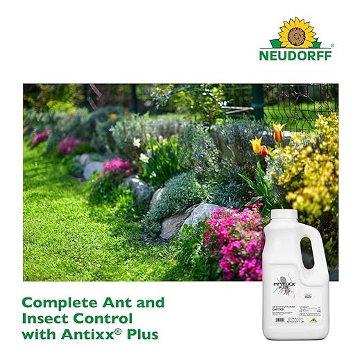 Neudorff ANTIXX Plus Ant & Insect Control Granules for Ants, Crickets, Cutworms, Earwigs, Pillbugs, Slugs, Snails and Sowbugs for Organic Gardening